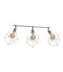 Ruben Ceiling Spotlight Bar Silver, 63cm, 3x E27