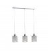 Diament Bar Pendant Ceiling Light Hanging Droplets, 60cm, 3x E27