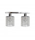 Diament Twin Ceiling Spotlight Hanging Droplets, 50cm, 2x E27