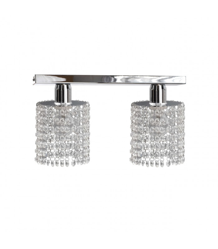Diament Twin Ceiling Spotlight Hanging Droplets, 50cm, 2x E27