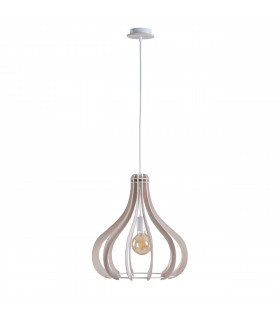 Lavena Wire Frame Pendant Ceiling Light , 43.5cm, 1x E27