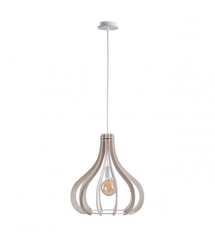 Lavena Wire Frame Pendant Ceiling Light , 43.5cm, 1x E27