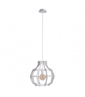Bento Wire Frame Pendant Ceiling Light , 38.5cm, 1x E27