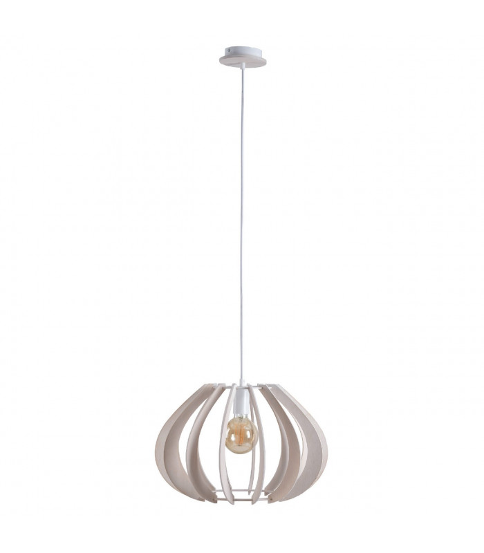 Nora Wire Frame Pendant Ceiling Light , 44.5cm, 1x E27