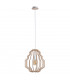 Rufo Wire Frame Pendant Ceiling Light Natural, 35.5cm, 1x E27