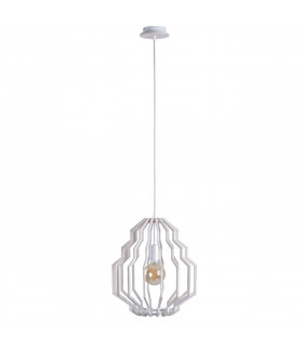Rufo Wire Frame Pendant Ceiling Light , 35.5cm, 1x E27