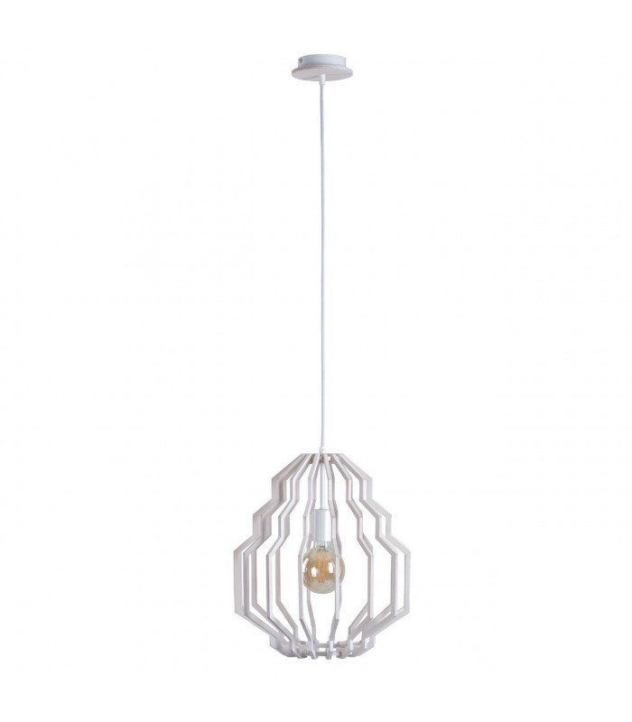 Rufo Wire Frame Pendant Ceiling Light , 35.5cm, 1x E27