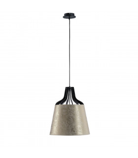 Ivo Dome Pendant Ceiling Light Gold, 38cm, 1x E27