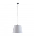 Luca Dome Pendant Ceiling Light White, 38cm, 1x E27