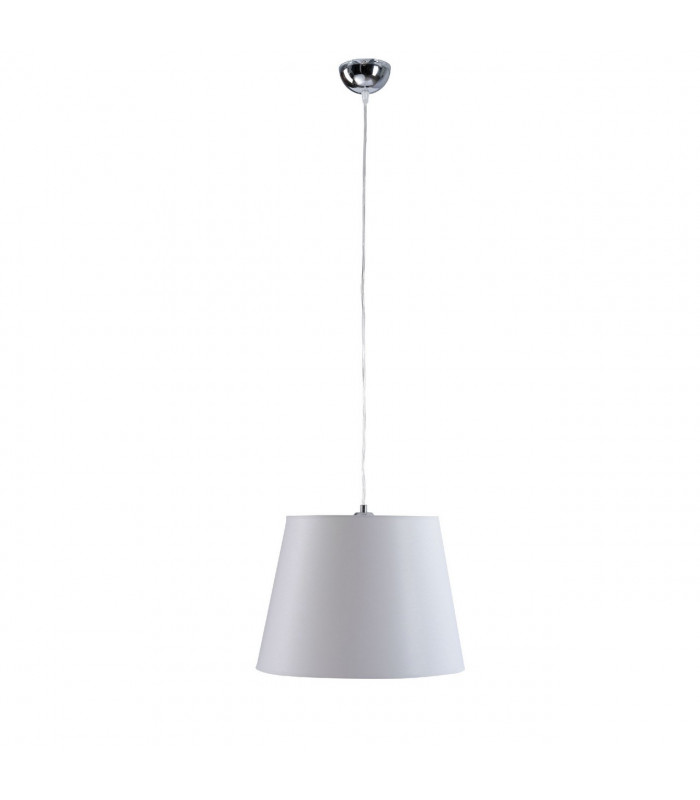 Luca Dome Pendant Ceiling Light White, 38cm, 1x E27