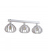 Nicoleta Ceiling Spotlight Bar White, 62cm, 3x E27