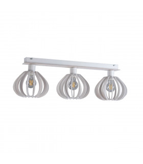Nicoleta Ceiling Spotlight Bar White, 62cm, 3x E27