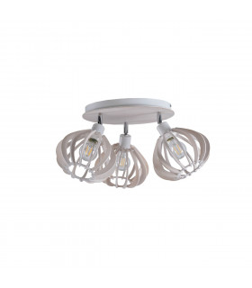Nicoleta Ceiling Spotlight Clusters White, 32cm, 3x E27