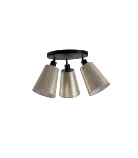 Eva Ceiling Spotlight Clusters Gold, 30.5cm, 3x E27