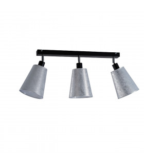 Eva Ceiling Spotlight Bar Silver, 30.5cm, 3x E27