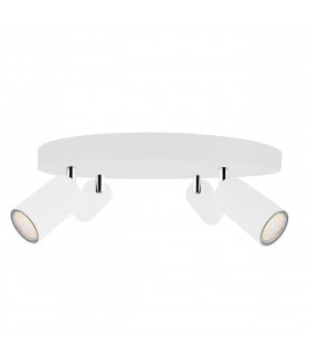 Eye Ceiling Spotlight Clusters White, 30cm, 4x GU10