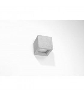 Leo Up & Down Wall Lamp Concrete Grey 12cm-2