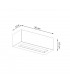 Vega Up & Down Wall Lamp Concrete Grey 30cm-4