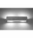 Vega Up & Down Wall Lamp Concrete Grey 50cm-3