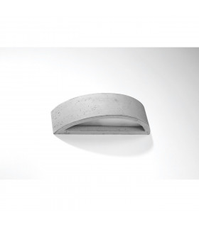 Atena Up & Down Wall Lamp Concrete Grey 40cm-2