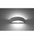 Atena Up & Down Wall Lamp Concrete Grey 40cm-3