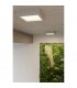 Riza Flush Ceiling Light Concrete Grey 33cm-7