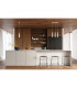 Borgio Cluster Pendant Ceiling Light Grey White 3x GU10-5