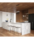 Borgio Cluster Pendant Ceiling Light Grey Black 3x GU10-6