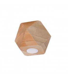 Woody Surface Mounted Downlight Natural Wood 1x GU10-1