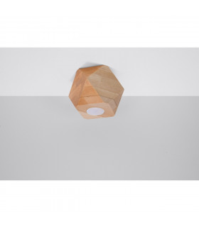Woody Surface Mounted Downlight Natural Wood 1x GU10-2