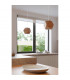 Woody Spherical Pendant Ceiling Light Natural Wood 1x GU10-7