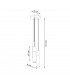 Pablo Cluster Pendant Ceiling Light White Natural Wood 3x GU10-4