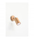 Zeke Oak Octagon Single Spotlight Wood 1x GU10-2