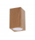 Keke Oak Square Surface Mounted Downlight Wood 30cm-1