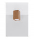 Keke Oak Square Surface Mounted Downlight Wood 30cm-2