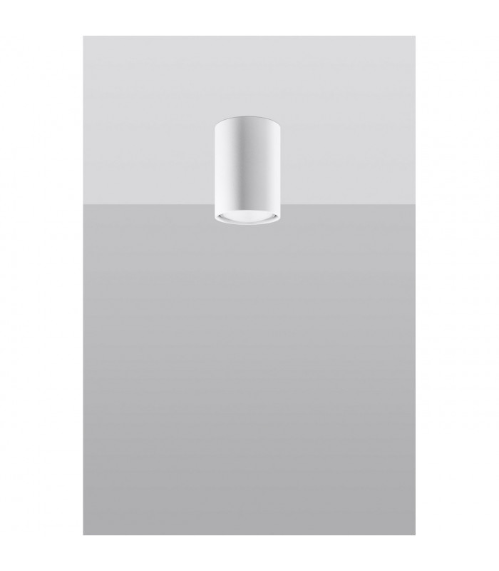 Lagos Surface Mounted Downlight White 10cm-2