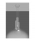 Lagos Cluster Pendant Ceiling Light White 3x GU10-3