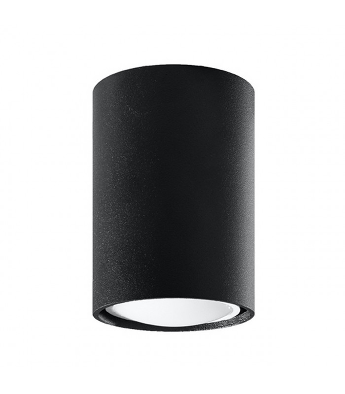 Lagos Surface Mounted Downlight Black 10cm-1