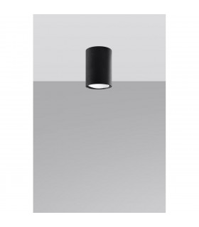 Lagos Surface Mounted Downlight Black 10cm-2