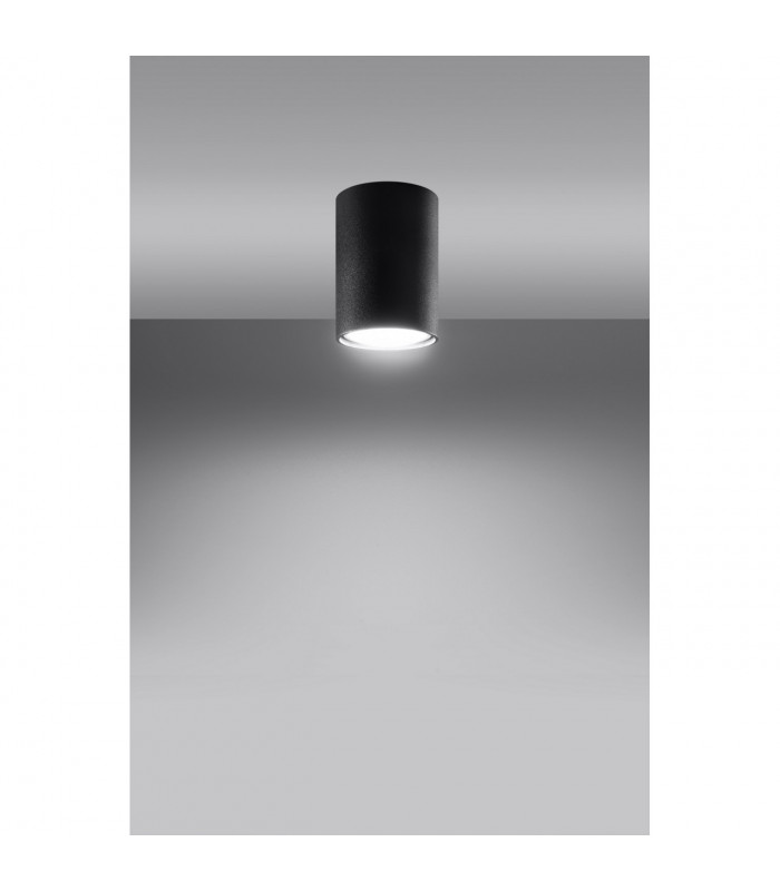 Lagos Surface Mounted Downlight Black 10cm-3