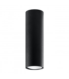 Lagos Surface Mounted Downlight Black 20cm-1
