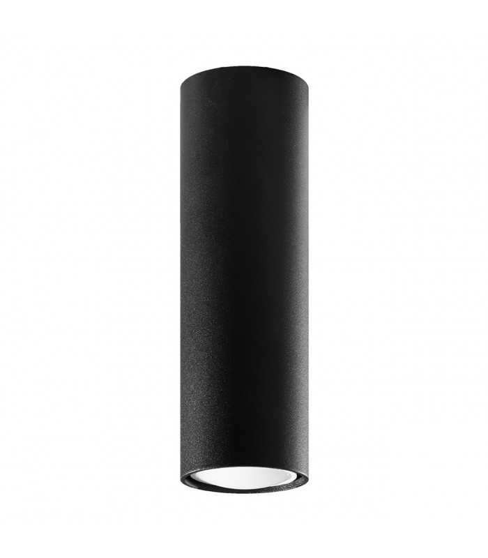 Lagos Surface Mounted Downlight Black 20cm-1