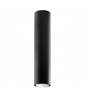 Lagos Surface Mounted Downlight Black 40cm-1