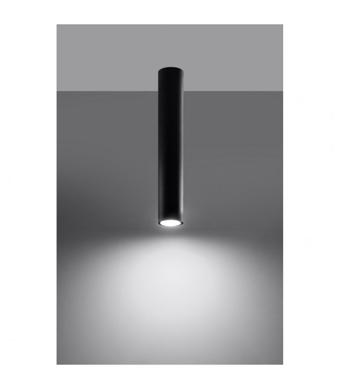 Lagos Surface Mounted Downlight Black 40cm-3