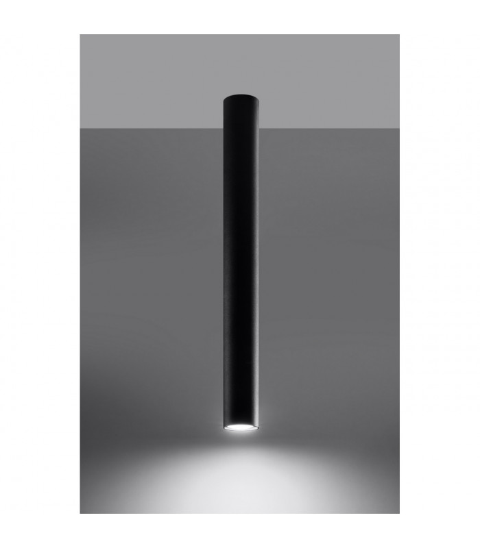 Lagos Surface Mounted Downlight Black 60cm-3