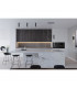 Lagos Cluster Pendant Ceiling Light Black 3x GU10-6