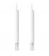 Wezyr Bar Pendant Ceiling Light White 2x G9-1