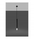 Wezyr Slim Pendant Ceiling Light Black 1x G9-3