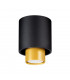 Nesi Surface Mounted Downlight Black Gold 1x GU10-1