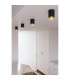 Nesi Surface Mounted Downlight Black Gold 1x GU10-8